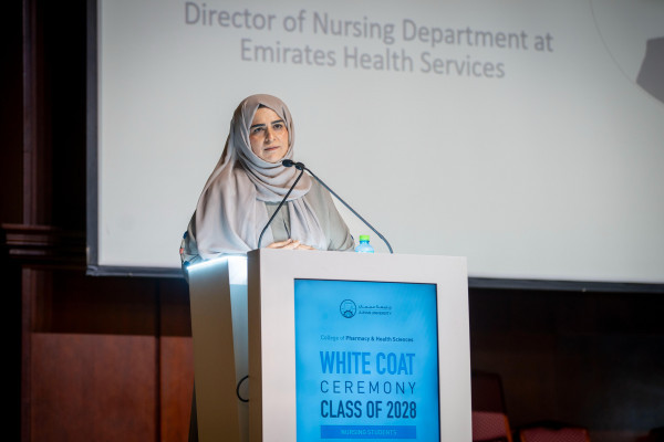 Nursing Students Receive Rousing Initiation into the Profession at the Annual White Coat Ceremony