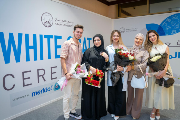 Ajman University’s College of Dentistry Celebrates White Coat Ceremony