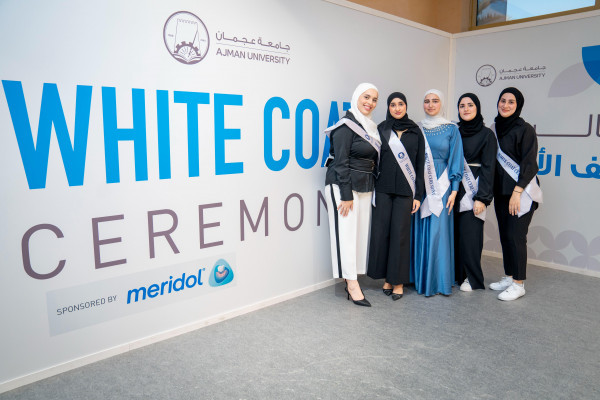 Ajman University’s College of Dentistry Celebrates White Coat Ceremony