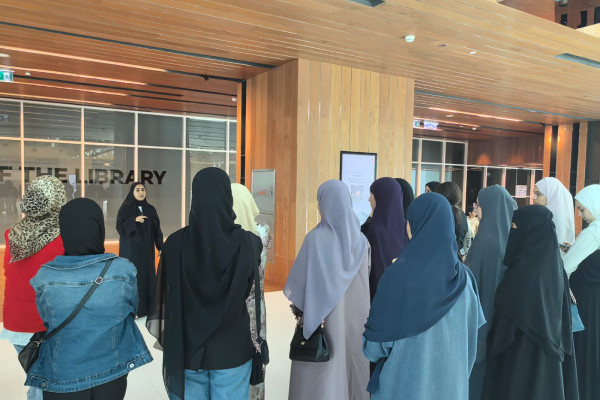 Mass Communication Students' Trip to Mohammed Bin Rashid Library in Dubai