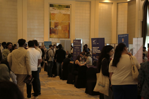 Ajman University College of Business Administration Participates in QS Discover Master's and MBA Fair