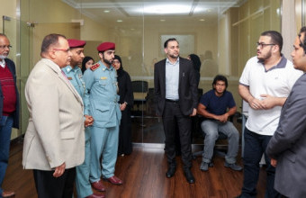 Delegation from Residency Department Ajman Visit ICA