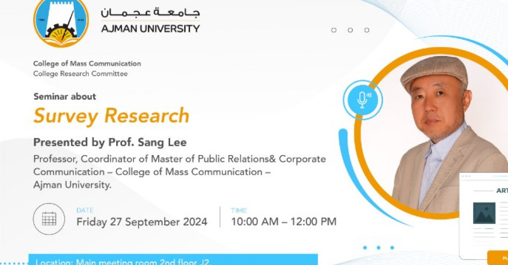 The College of Mass Communication Organizes Seminar on the Role of Electronic Surveys in Media Research