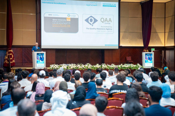 Ajman University Hosts New Student Orientation Week Under the Theme ' Succeeding at AU '