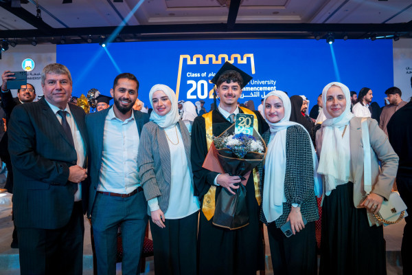 Al Nuaimi Attends Graduation of Ajman University Students