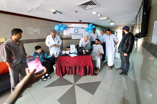 World Diabetes Day at the University Male Hostel _1