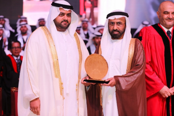 His Highness Mohamed Bin Hamad Al Sharqi Attends Fujairah Campus Graduation