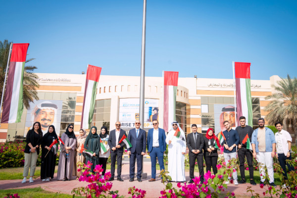 Ajman University Celebrates Flag Day