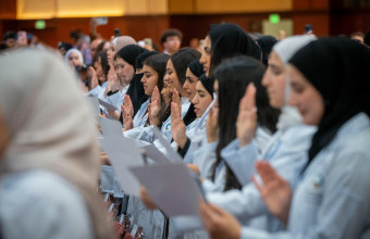 Ajman University’s College of Dentistry Celebrates White Coat Ceremony