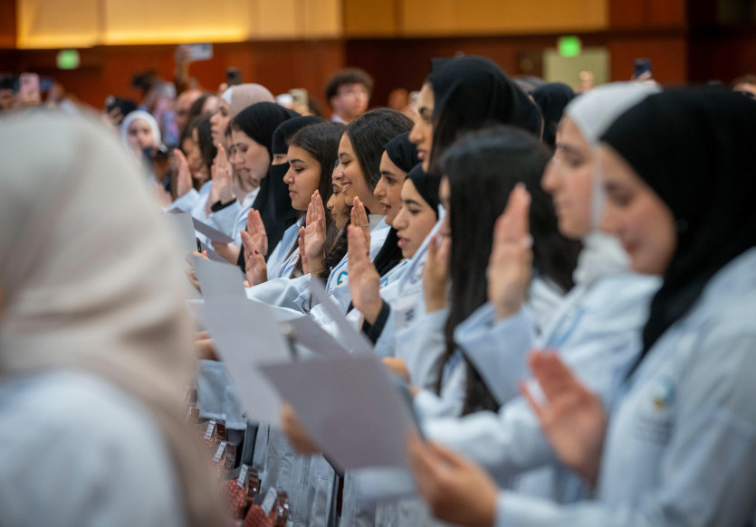 Ajman University’s College of Dentistry Celebrates White Coat Ceremony