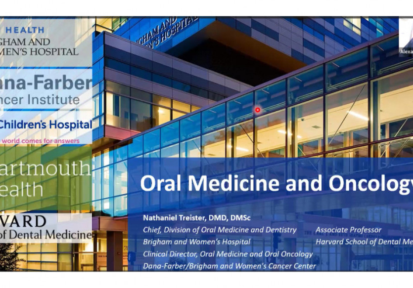 The College of Dentistry and Harvard School of Dental Medicine Conduct a Specialized Workshop in Oral Medicine and Oncology