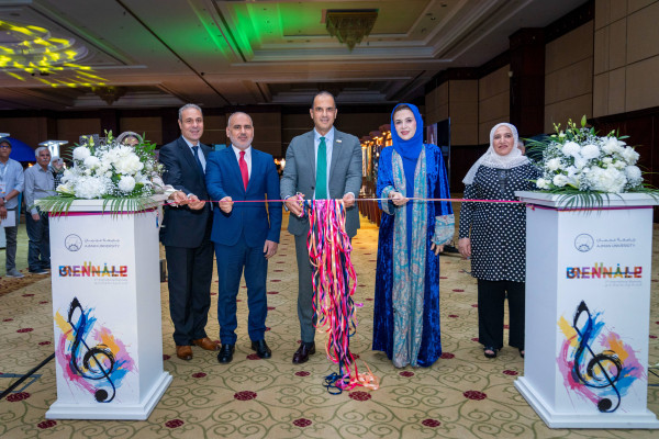 Ajman University Hosts the Second International Biennale under the Theme 