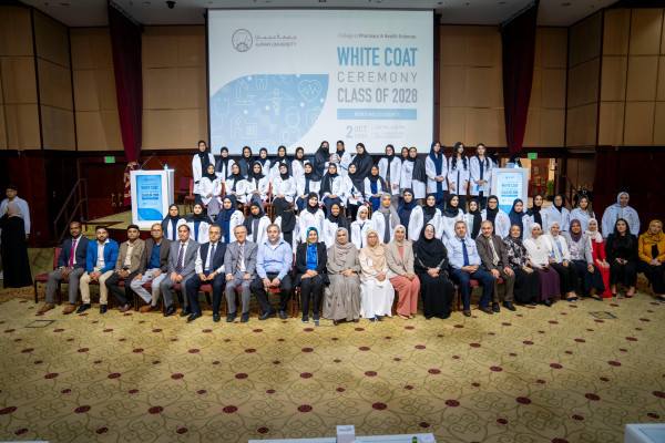 Nursing Students Receive Rousing Initiation into the Profession at the Annual White Coat Ceremony