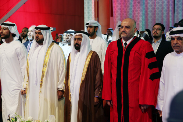 Fujairah Crown Prince attends AU – Fujairah Campus Commencement Ceremony