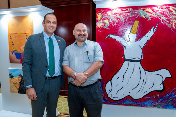 Ajman University Hosts the Second International Biennale under the Theme 