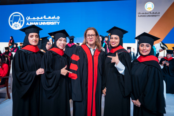 H.H. Sheikh Humaid Al Nuaimi Attends the Graduation Ceremony for Ajman University's ‘Class of 2024’