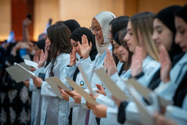 Ajman University’s College of Dentistry Celebrates White Coat Ceremony