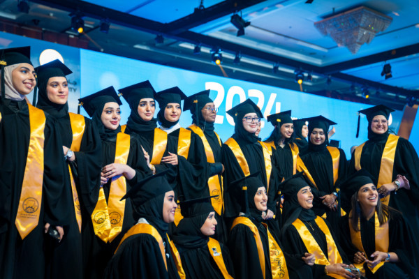 H.H. Sheikh Humaid Al Nuaimi Attends the Graduation Ceremony for Ajman University's ‘Class of 2024’