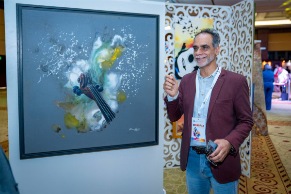 Ajman University Hosts the Second International Biennale under the Theme 