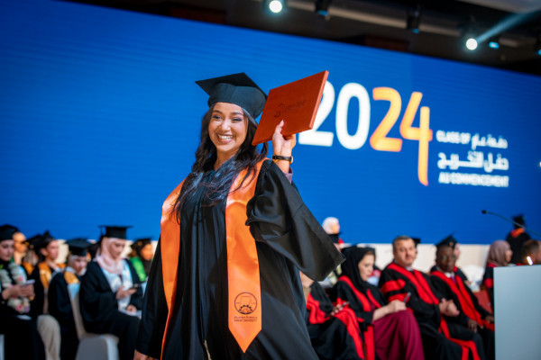 H.H. Sheikh Humaid Al Nuaimi Attends the Graduation Ceremony for Ajman University's ‘Class of 2024’