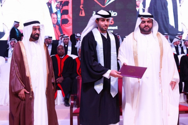 His Highness Mohamed Bin Hamad Al Sharqi Attends Fujairah Campus Graduation