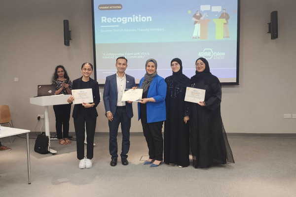 Ajman University Students Win ASHRAE Student Debate Competition