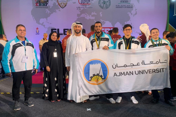 محمد فودا، طالب في جامعة عجمان، يفوز بالمركز الأول في بطولة آسيا للجامعات للقوة البدنية
