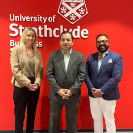 Director of Graduate Programs Visits University of Strathclyde Business School in Dubai
