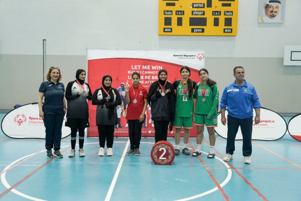 The Unit of Athletics Hosts Special Olympics UAE Matches