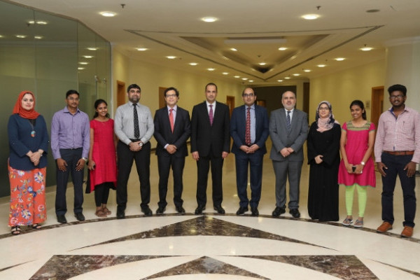 A Delegation from the Indian Consulate Visits Ajman University