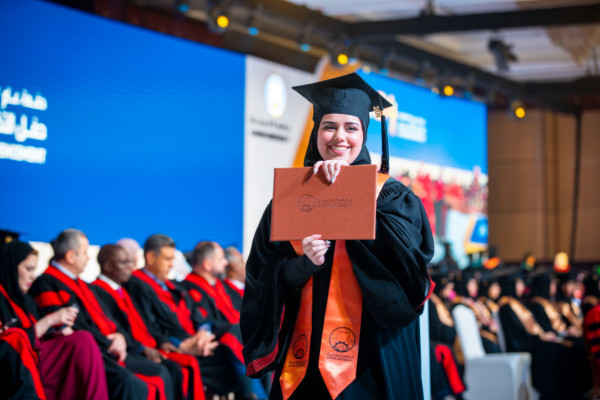 H.H. Sheikh Humaid Al Nuaimi Attends the Graduation Ceremony for Ajman University's ‘Class of 2024’