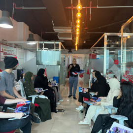 Field Trip: Business Students at Prism Advertising, Dubai