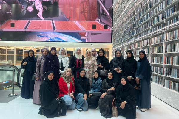 Mass Communication Students' Trip to Mohammed Bin Rashid Library in Dubai