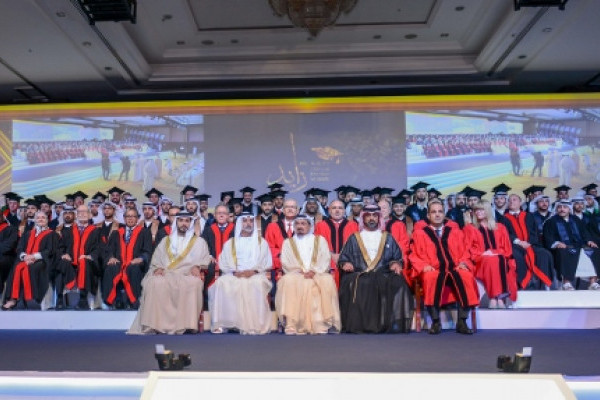 Ruler of Ajman attends graduation of second group of Year of Zayed batch of Ajman University