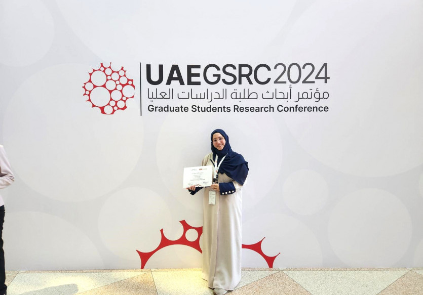 DBA Student Wins First Place at the 2024 UAE Graduate Student Research Conference