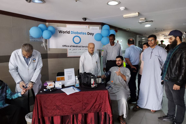 World Diabetes Day at the University Male Hostel _3