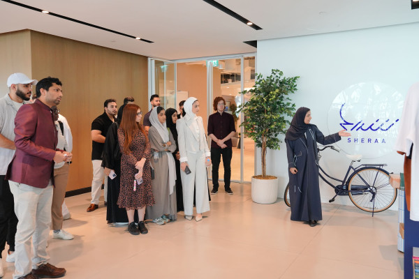 Business Feasibility Students Inspired by Visit to Sharjah Entrepreneurship Center