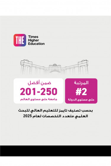 Times Higher Education Ranks Ajman University Among Top 201-250 Global Universities for Interdisciplinary Science Research