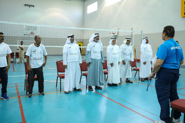 Ajman University Organizes National Sports Day for Senior Citizens