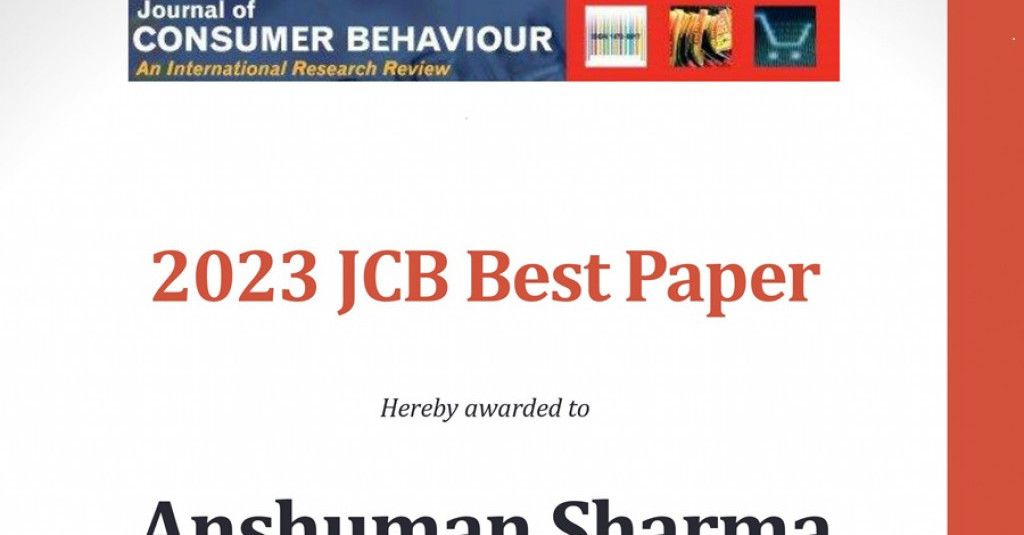 Ajman University Faculty Member Wins JCB Best Paper Award 2023