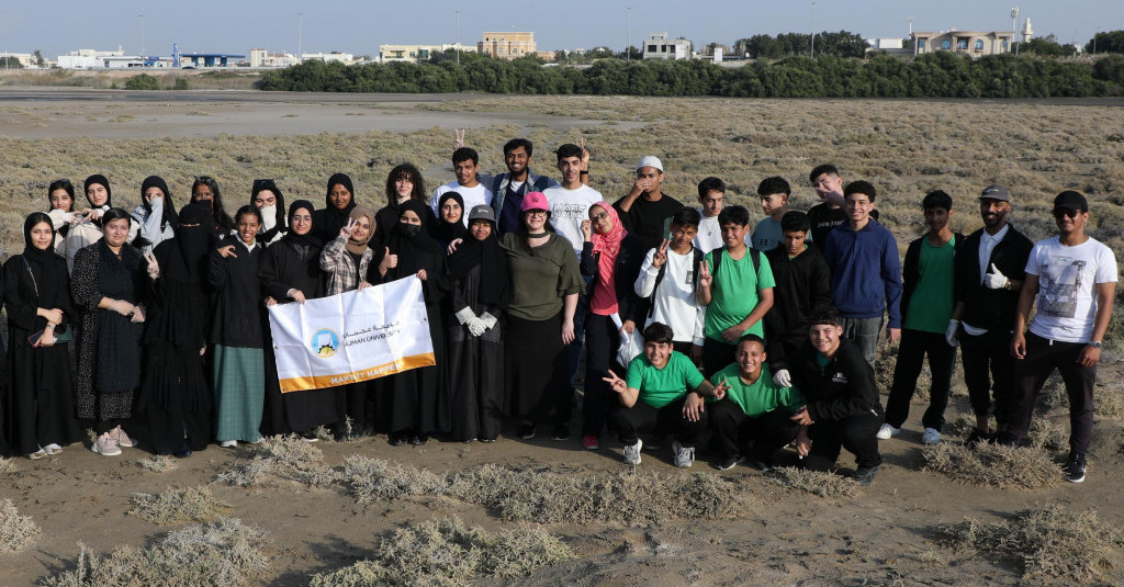Ajman University and Al Zorah Development Private Company team up for Mangrove Ecosystem Restoration Event