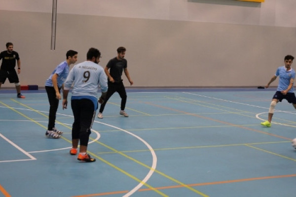 On-campus Futsal Tournament Kicks off