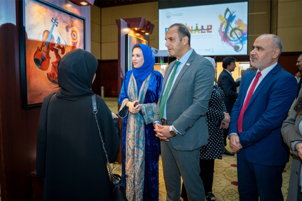 Ajman University Hosts the Second International Biennale under the Theme 