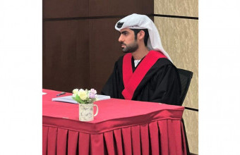 مناقشة رسالة الماجستير للطالب/ محمد عبدالله الأنصاري