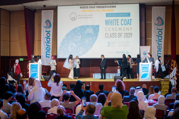 Ajman University’s College of Dentistry Celebrates White Coat Ceremony