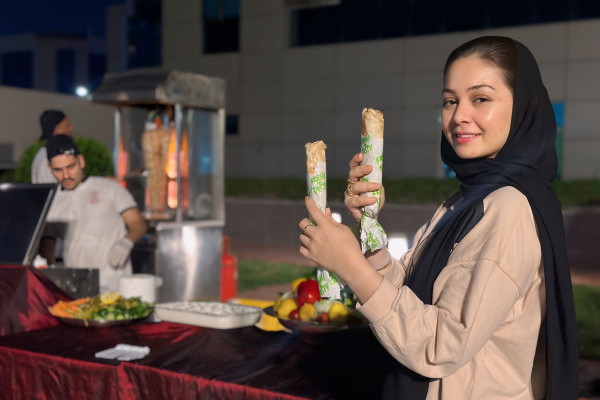 The Office of Students Housing Hosts the Shawarma Study Break Initiative _1