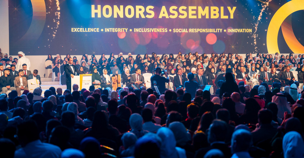 Ajman University Celebrates Excellence at Annual Honors Assembly Recognizing Exceptional Talent and University-Industry Collaboration