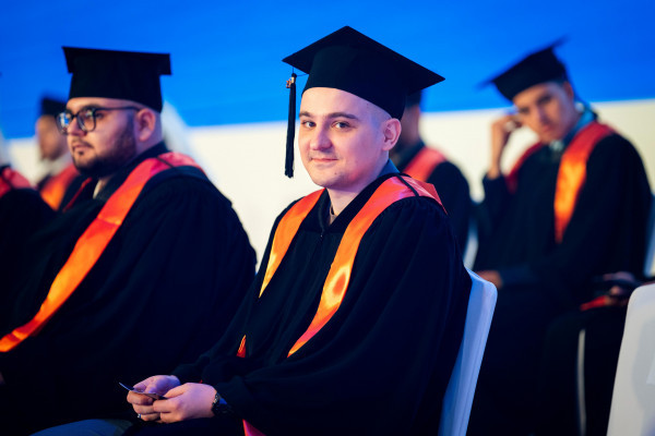 Al Nuaimi Attends Graduation of Ajman University Students