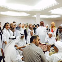 AU Students Visit Elderly Nursing Home in Ajman