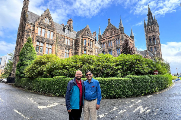 Ajman University Faculty Member Visits Glasgow University to Boost Collaboration in AI-Enhanced Dental Radiology